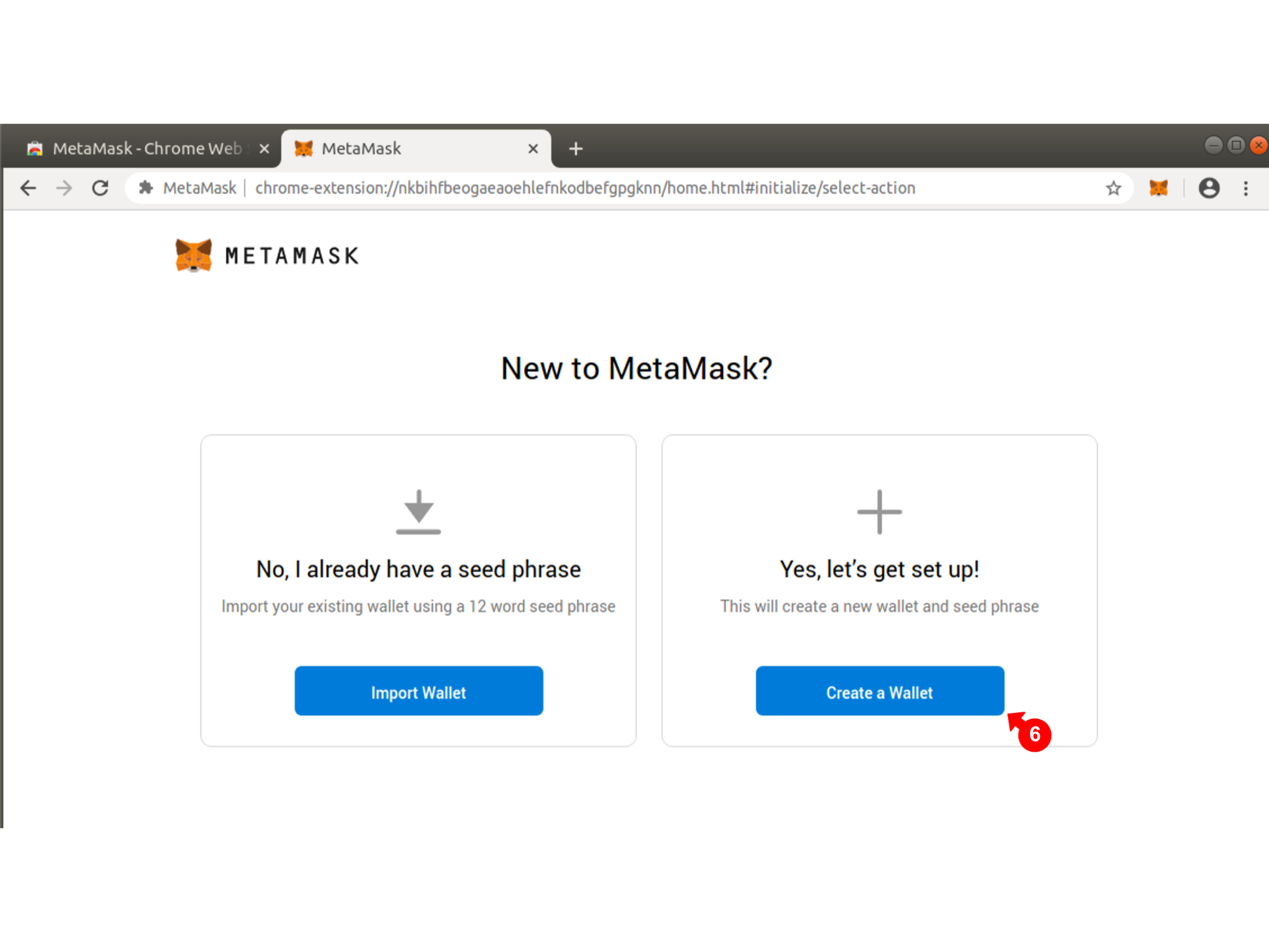 Installing the Metamask Wallet HashRepos